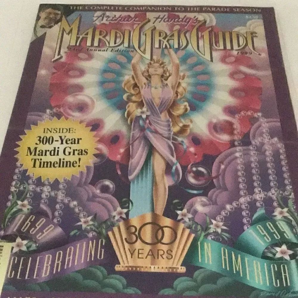 Vintage 1999, Mardi Gras guide like new